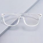 1pair Acrylic Frame Anti-blue Light Glasses