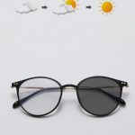 Rivet Detail Photochromic Fashion Glasses